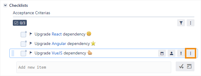 Deleting local items