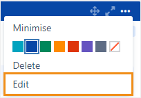 Viewing your incomplete items in a dashboard
