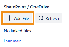 Linking files and folders (SharePoint / OneDrive)